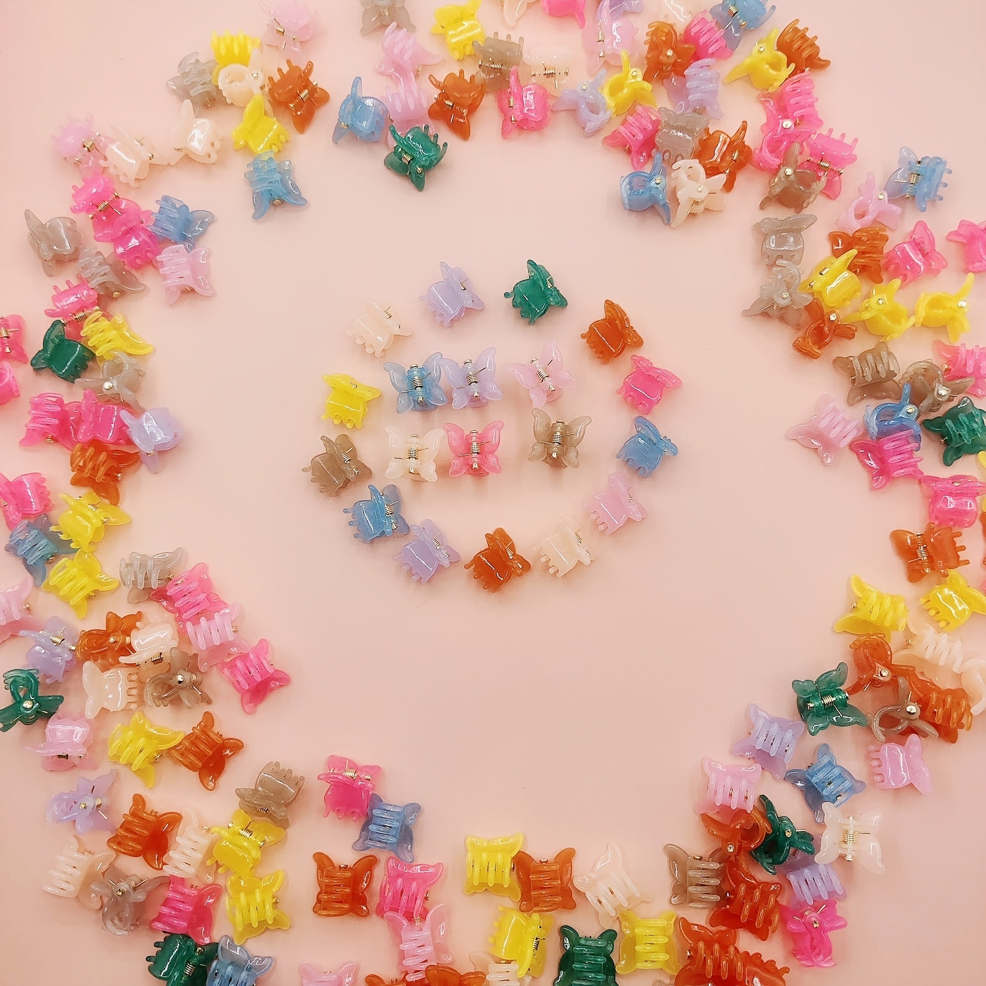 30pcs Mini Butterfly Hair Clips for Women and Girls