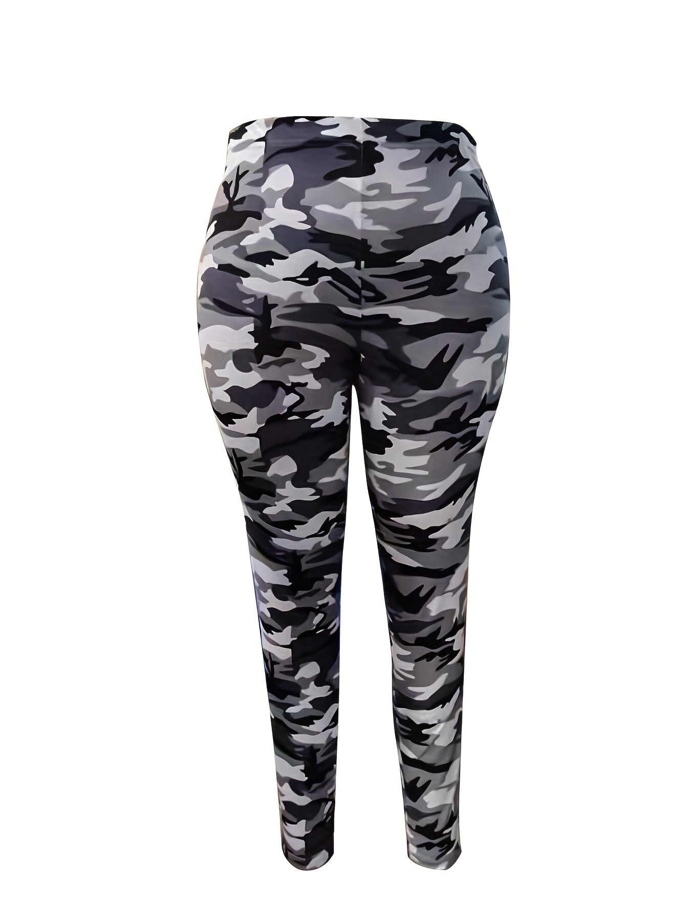  Camo Print Medium Stretch Skinny Leggings