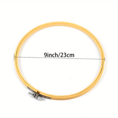 Embroidery Cross Stitch Wooden Frame Hoop Circle DIY Hand Craft Sewing Tool