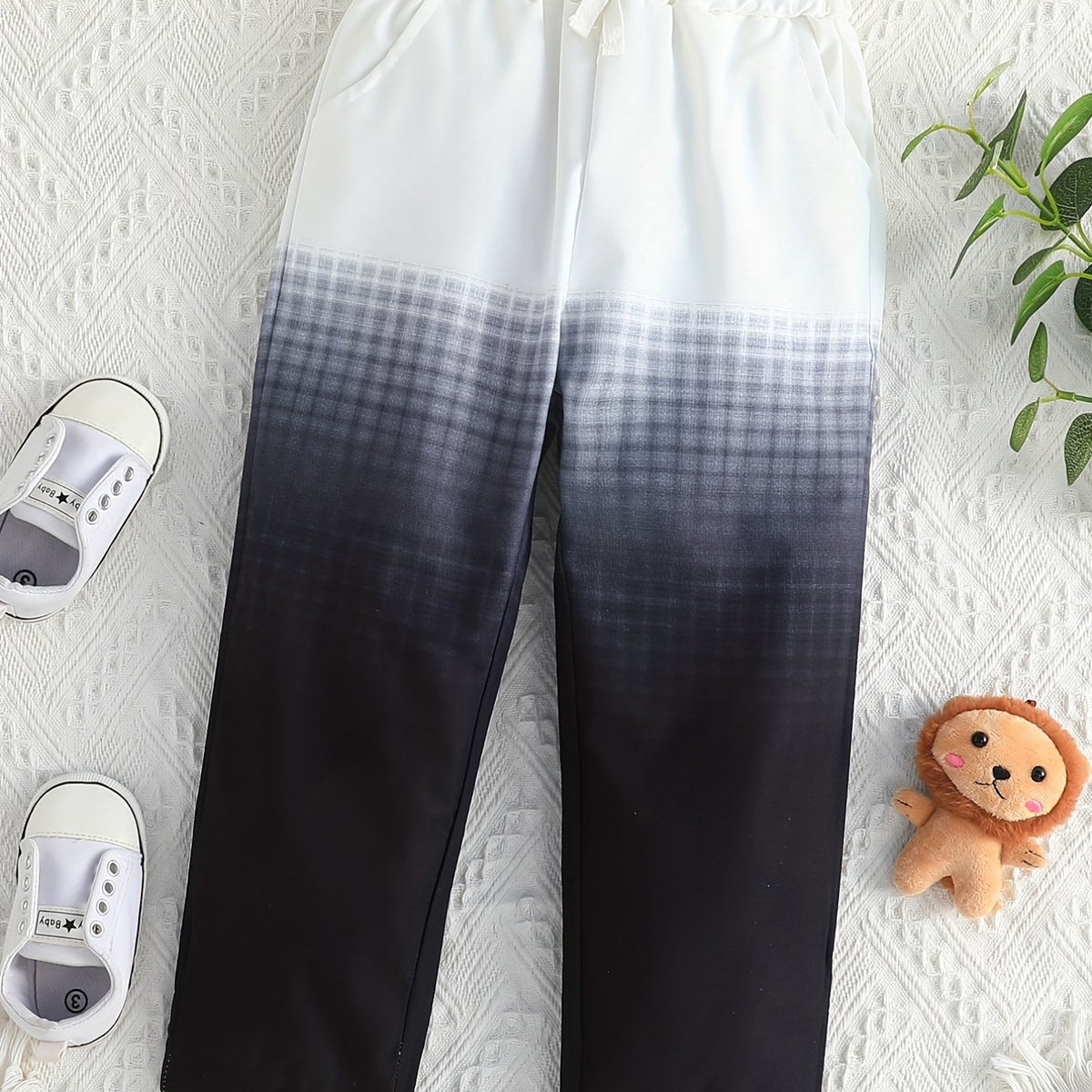 Boys Gradient Soft Long Pants, Spring/Autumn Kids Clothing
