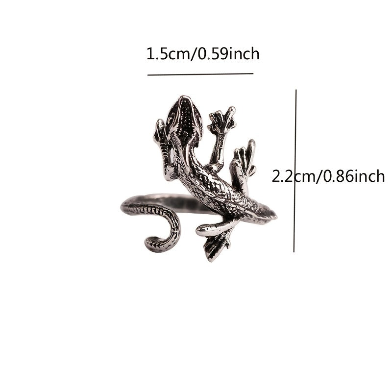 Men's Small Lizard Ring