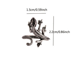Men's Small Lizard Ring