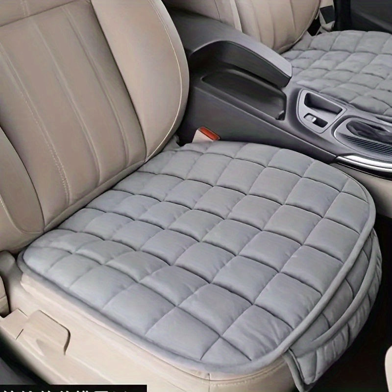 Car Seat Cushion Memory Silk Wadding Non Slip with Storage Pouch