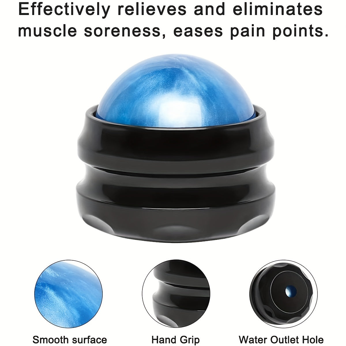 Roller Massage Ball Self Massage Tool for Sore Muscles Shoulders Neck Back Foot