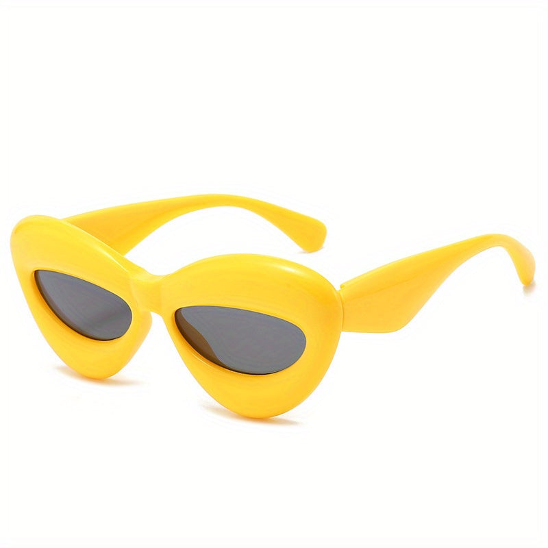 Y2K Inflated Cat Eye Sunglasses UV400
