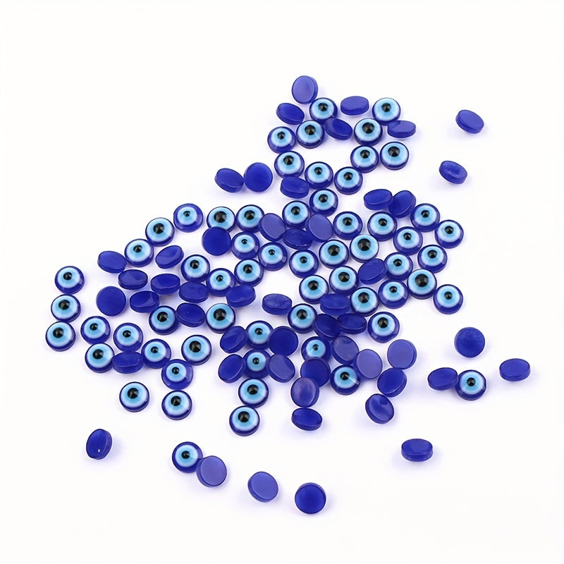 50pcs Resin Eye Of The Devil Beads for DIY Jewelry Making
