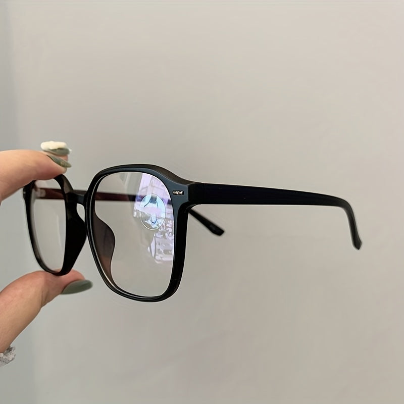 Oversize Frame Light Blocking Glasses for Women Unisex