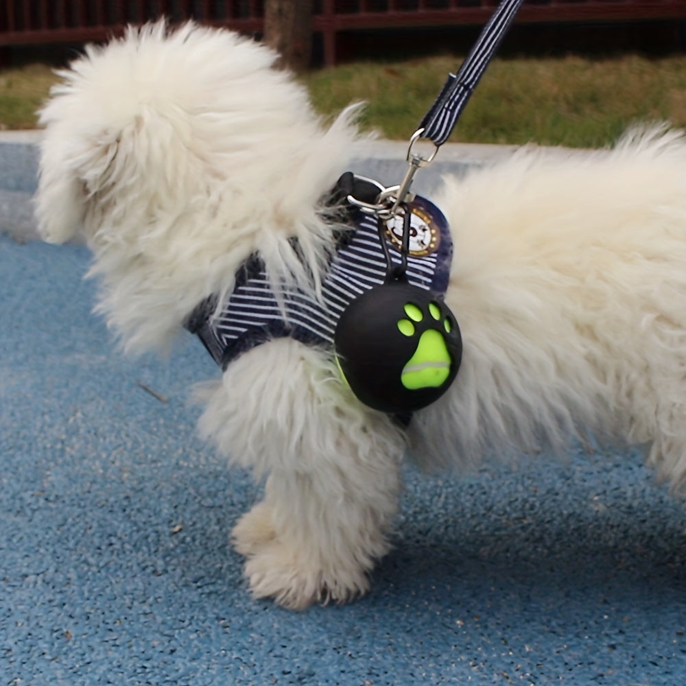 Pet Toy Tennis Ball Holder with 1 Tennis Ball