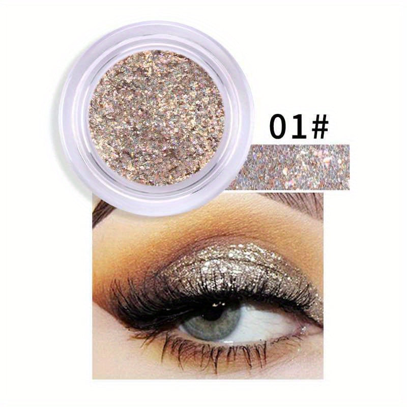 Monochrome Glitter Eyeshadow Highlighter Powder