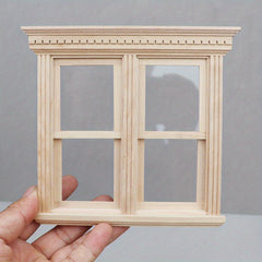 1:12 Dollhouse Furniture Mini Push Window Model Scene Decoration