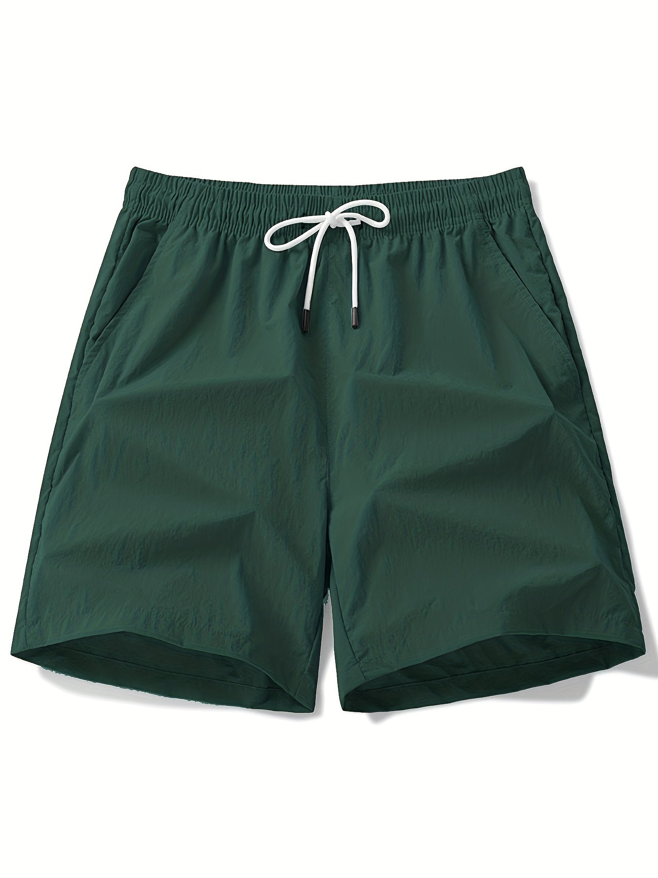 Quick Dry Men's Drawstring Shorts for Summer Gym Workout