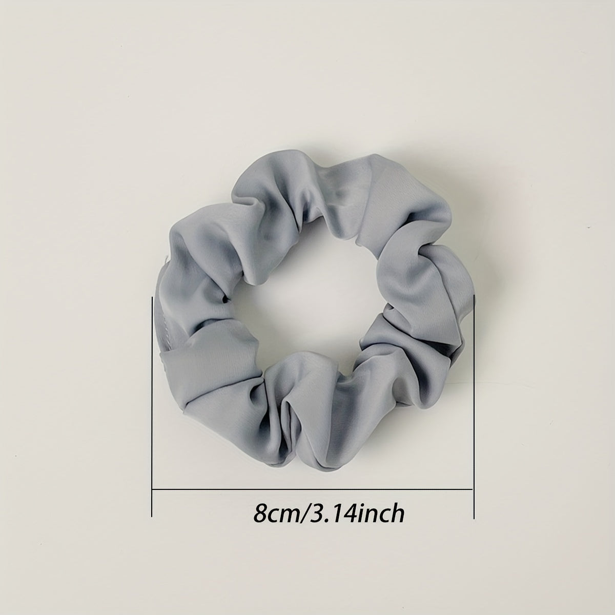 8pcs Satin Hair Scrunchies Hair Tie Ponytail Holder Accessories