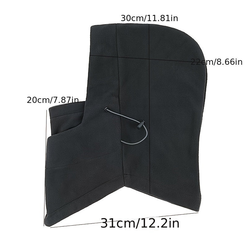 Winter Thermal Outdoor Fleece Balaclava Full Face Windproof Mask