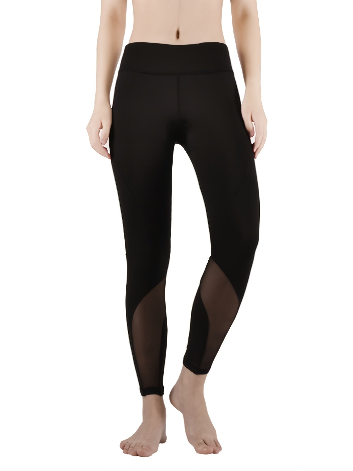 Breathable Mesh Yoga Leggings for Women