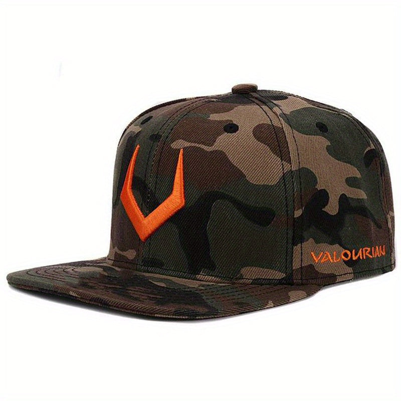 Men's Flat V Baseball Cap Hip Hop Cap