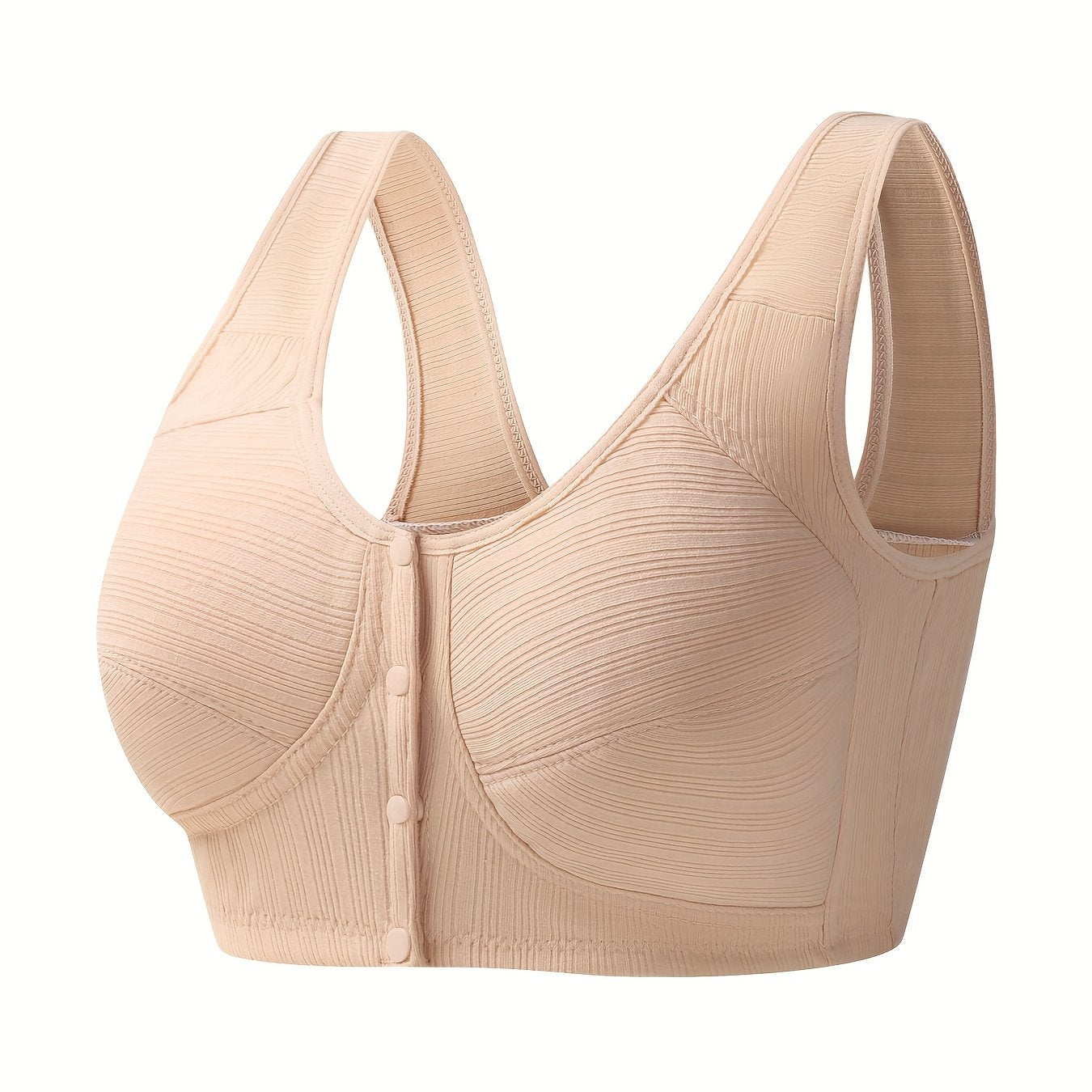 Front Buckle Wireless Push Up Bra for Women