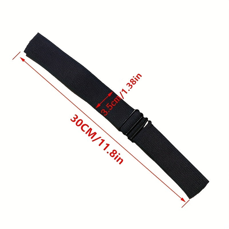Polyester Knitted Elastic Bandage Wig Cover Mesh Edge Band Headband