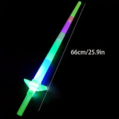 Telescopic Glow Stick Light Sword Props for Concert Activity Toys