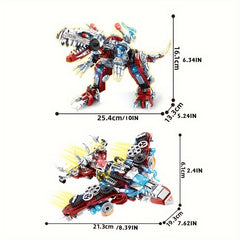 Dragon Mech Warrior Building Blocks 422pcs Set