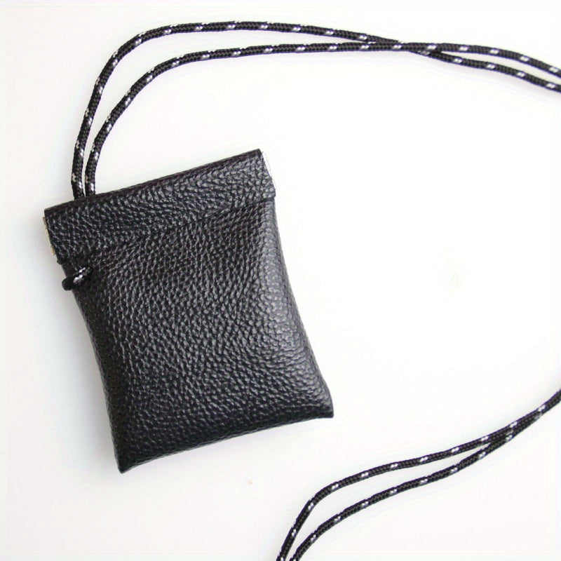 Minimalist Hanging Bag Coin Purse Earphone Pouch for Travel