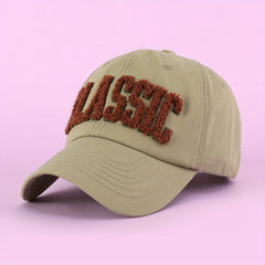 Cotton Baseball Cap Solid Couple Dad Hat Lightweight Adjustable Unisex Sun Hats