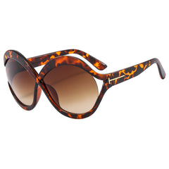 Vintage Oversize Frame Lady Sunglasses