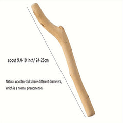 4pcs Driftwood Craft Sticks for DIY Projects & Photo Props