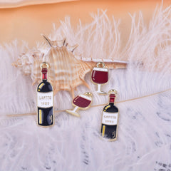 2 Pack Wine Glass Drip Oil Jewelry Accessories