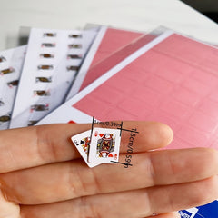 Mini Playing Cards Dollhouse Furniture Accessories Games Poker