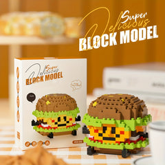 Building Blocks Toys Happy Food Play Series