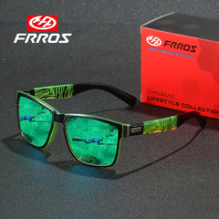 FRROS Men's Polarized UV400 Sunglasses Outdoor Party Holiday Decorative Shades
