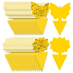 50pcs Sticky Traps for Pest Control Indoors & Outdoors