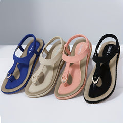 Women's Ankle Strap Flat Sandals Open Toe Flip Flop