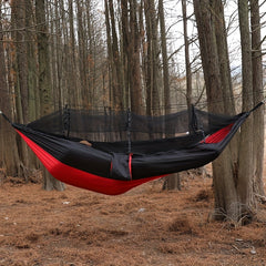 Anti Rollover Double Hammock with Mosquito Net