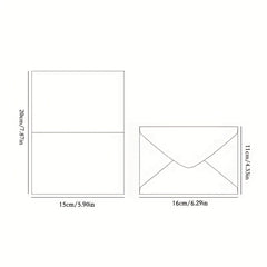 6pcs Thanksgiving Greeting Card with Envelope