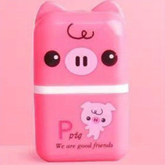 Pencil Roller Eraser With Cleaning Ball Shaving Box Eraser