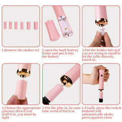 Professional Eyelash Extension Kit with Glue Shaker