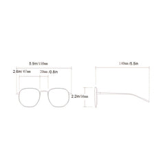 Cat Eye Transparent Glasses Women Gradient Leopard Oversize Frame Optical