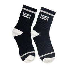 Breathable Striped Crew Socks Women's Stockings