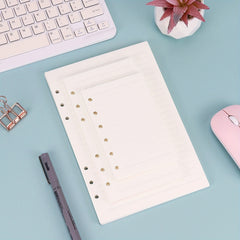 A5/A6/A7 Horizontal Line Loose-leaf Refill 6-Hole Inner Page