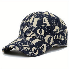 Embroidered Alphabet Baseball Cap Street Sunblock Hat