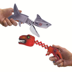 Stretch Dinosaur Toy Clip Feather Manipulator