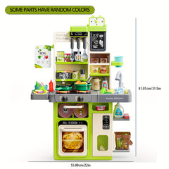 Pretend Kitchen Toys Simulated Kitchen Girl Cooking Steaming Set