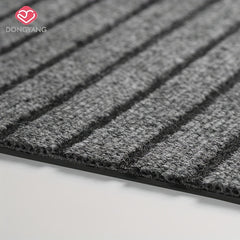 Striped Runner Rug Dirt Resistant Modern Kitchen Outdoor Doormat