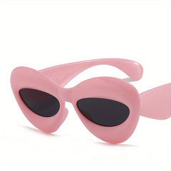 Y2K Inflated Lip Sunglasses Men Women Hiphop Funny Glasses UV400