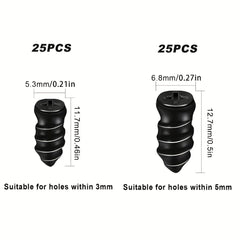 50pcs Tire Repair Rubber Nail Self Service Car Tire Repair Nail