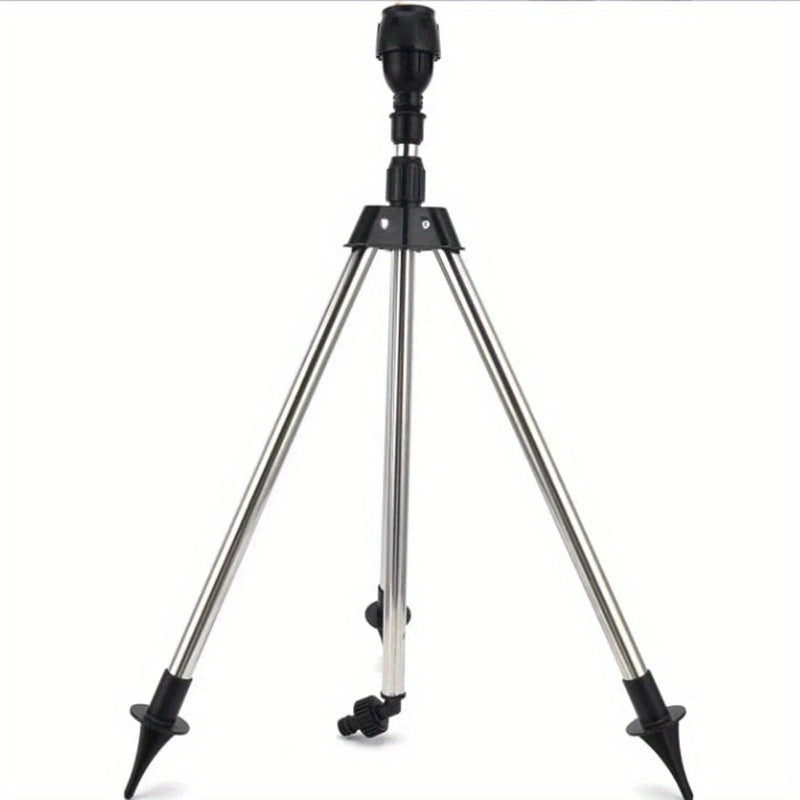 360 Rotary Sprinkler Head Tripod Telescopic Support Garden Watering Sprinkler