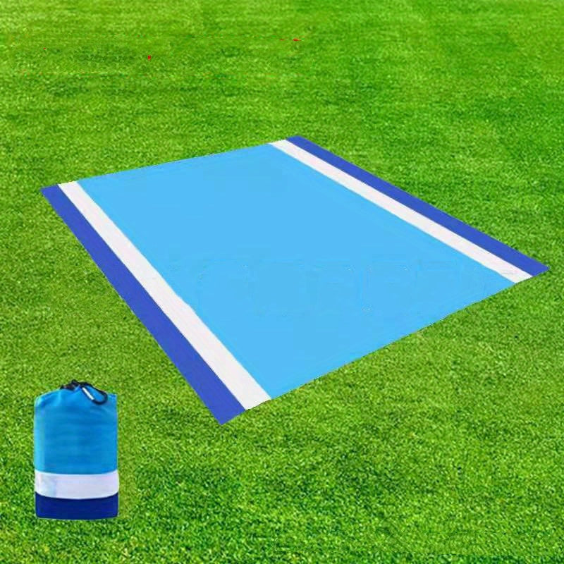 Portable Camping Nylon Picnic Mat Waterproof Plaid Beach Mat