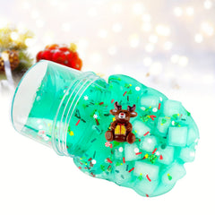Christmas Butter Slime Soft Stretch Jelly Cube Slime for Party Favor