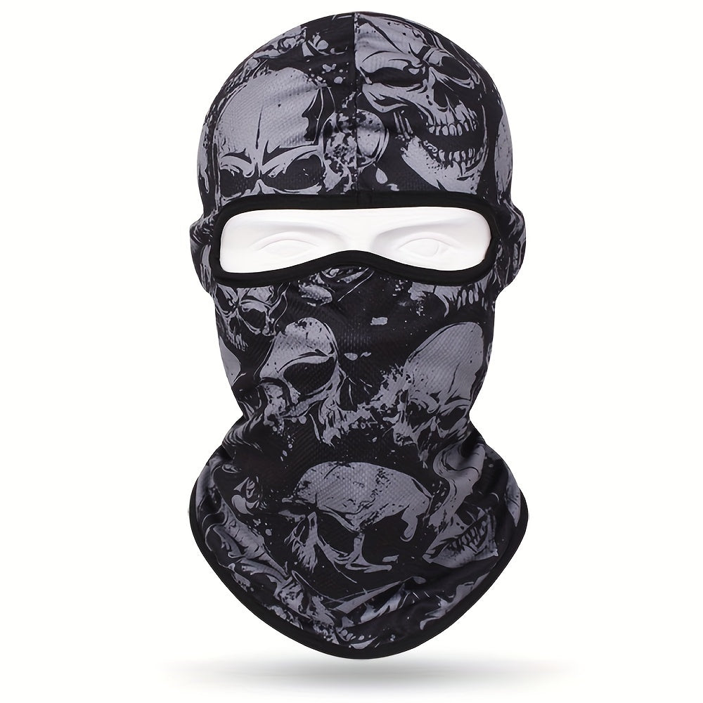 Skull Ghost Mask Hat Windproof Dustproof Riding Hat